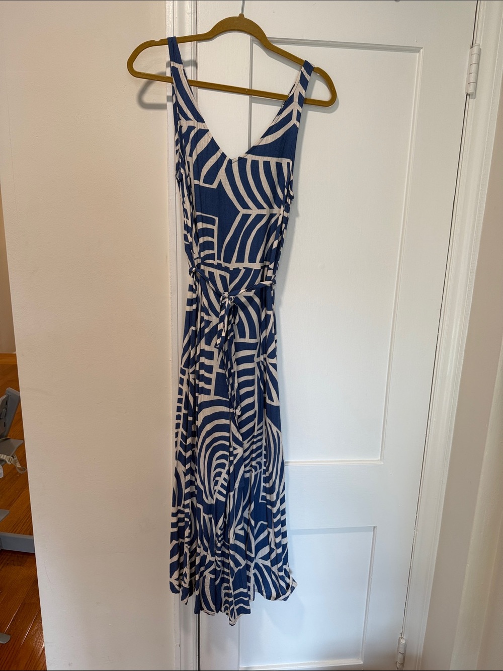Mister Zimi Blue and White Jumpsuit 8US Like New